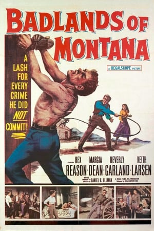 Poster Badlands of Montana 1957