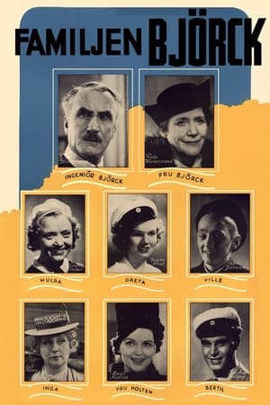 Poster The Family Björck (1940)