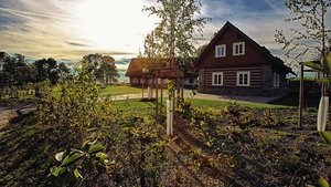 Countryside garden