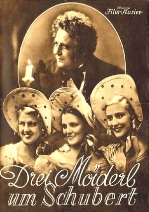 Poster Three Girls Around Schubert (1936)