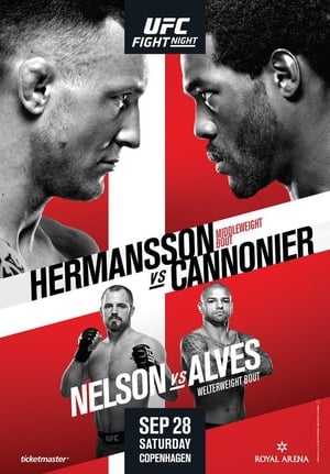 Poster UFC Fight Night 160: Hermansson vs. Cannonier (2019)