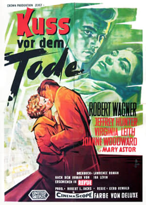 Poster Ein Kuß vor dem Tode 1956