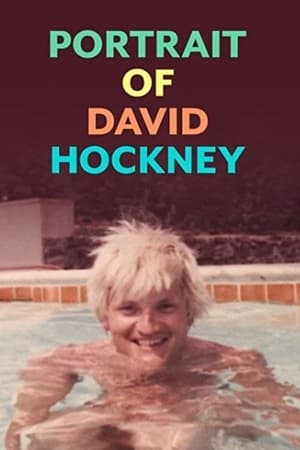Portrait of David Hockney poster