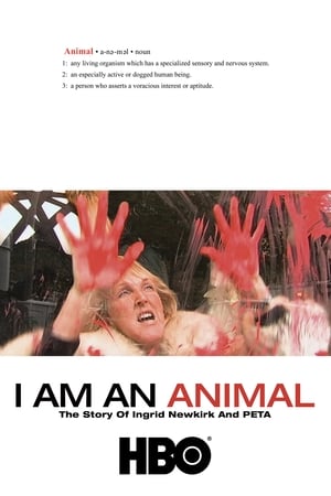 Poster Jestem zwierzęciem: Ingrid Newkirk i organizacja PETA 2007