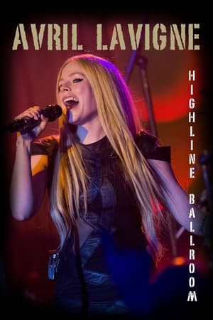 Poster Avril Lavigne - Highline Ballroom (2013)