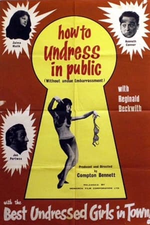 Poster How to Undress in Public Without Undue Embarrassment 1965