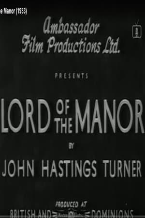 Poster Lord of the Manor 1933