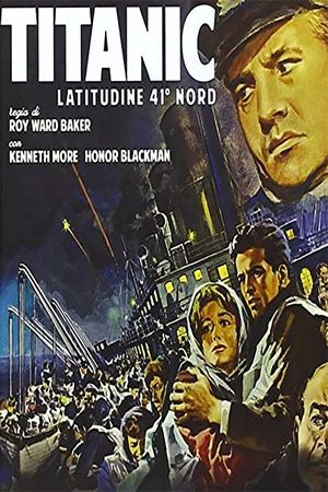 Poster Titanic, latitudine 41 nord 1958