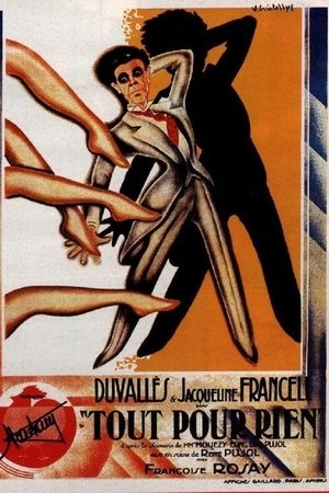 Poster Tout pour rien 1933