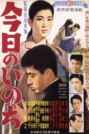 Poster 今日のいのち 1957