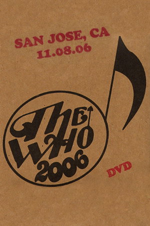 The Who: San Jose 11/8/2006's Poster