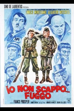 Poster Io non scappo... fuggo 1970