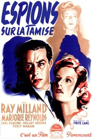 Poster Espions sur la Tamise 1944