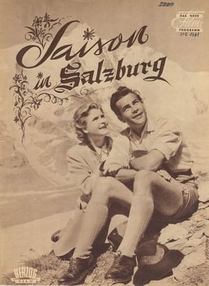 Poster Saison in Salzburg 1952