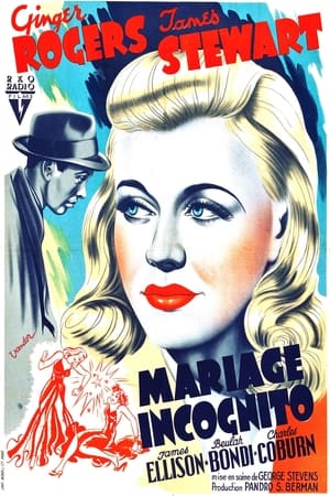 Poster Mariage incognito 1938