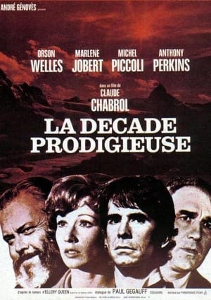 Poster La Décade prodigieuse 1971