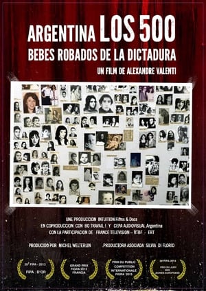 Poster Argentina, los 500 bebés robados de la dictadura 2013