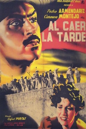 Poster Al caer la tarde 1949