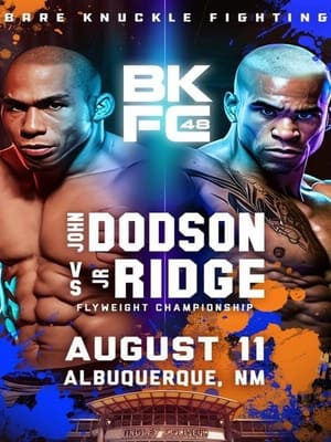 Poster BKFC 48: Dodson vs. Ridge 2023