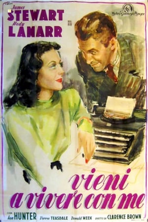 Poster Vieni a vivere con me 1941