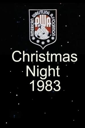 Poster AWA Christmas Night 1983 1983