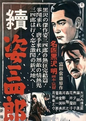 Poster Karate Sanshiro 1951