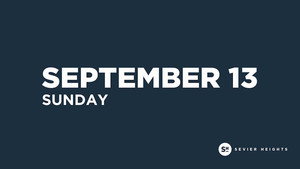Sunday Service | September 13, 2026 - Episode 6