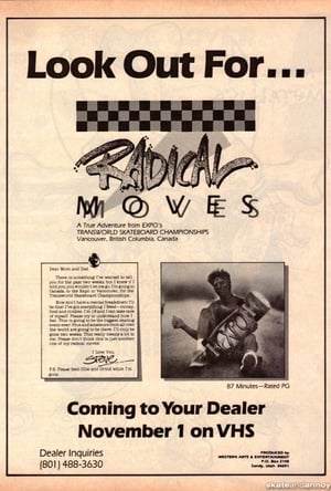 Poster Radical Moves 1986