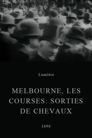 Melbourne, les courses : sorties des chevaux 1896