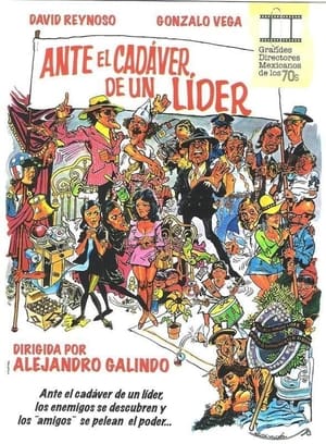 Poster Ante el cadáver de un líder 1974