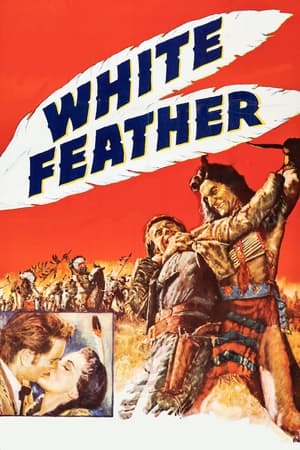 Poster Белое перо 1955