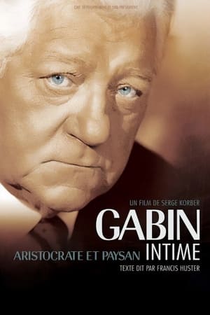 Poster Jean Gabin intime 2010