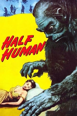Poster Half Human 1955