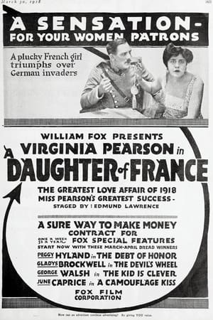 Poster A Daughter of France 1918