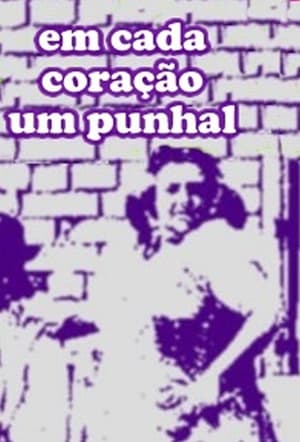 Poster Em Cada Coração um Punhal 1970