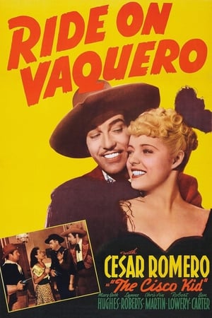 Poster Ride on Vaquero (1941)