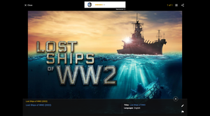 Lost Ships of WW2