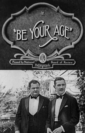 Poster Be Your Age 1926