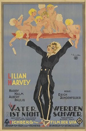 Poster Vater werden ist nicht schwer... 1926