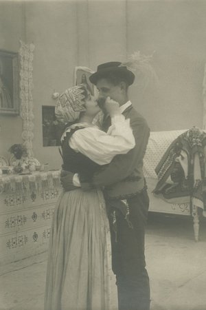 Poster Sárga csikó 1914