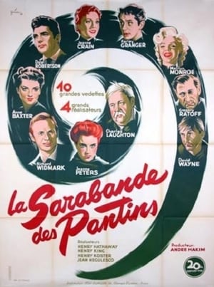 Poster La Sarabande des pantins 1952