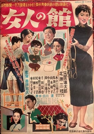 Poster 女人の館 1954