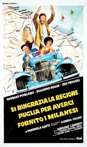 Poster Si Ringrazia La Regione Puglia Per Averci Fornito I Milanesi 1982