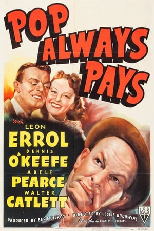 Poster Pop Always Pays 1940