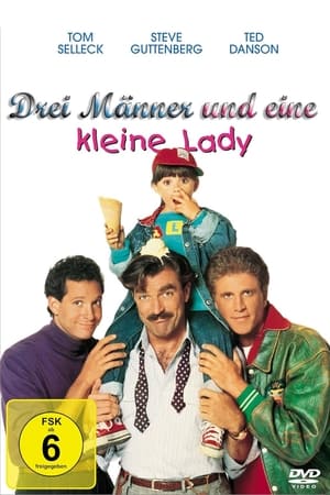 Poster Drei Männer und eine kleine Lady 1990