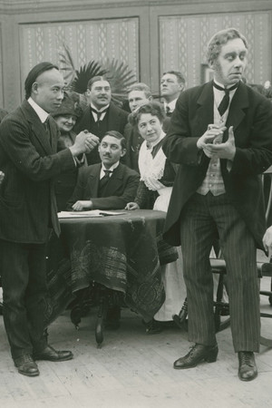 Farbror Johannes ankomst till Stockholm