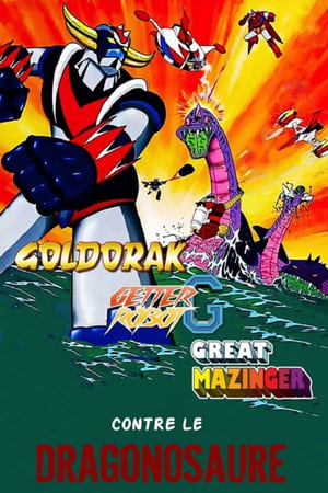 Image Goldorak, Getter Robot G, Great Mazinger contre Le Dragonosaure