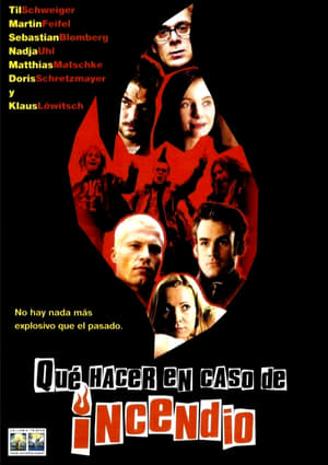 Poster ¿Qué hacer en caso de incendio? 2001