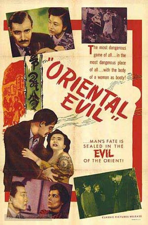 Poster Oriental Evil (1951)