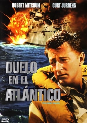 Poster Duelo en el Atlántico 1957